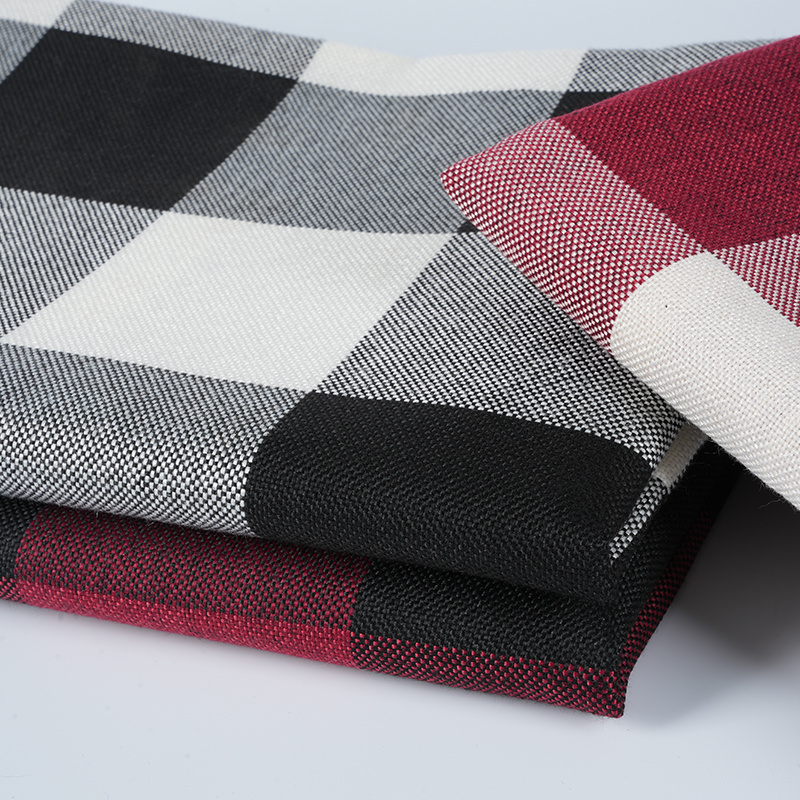 10*10 kockás poliészter vászonszövet